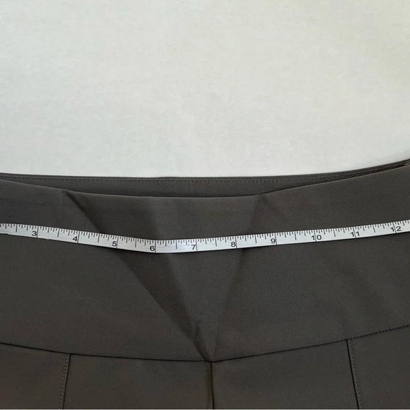 Women Dark Gray High Waisted Starchy Leggings Solid Size 6 Small Pull On Pants - Picture 5 of 6